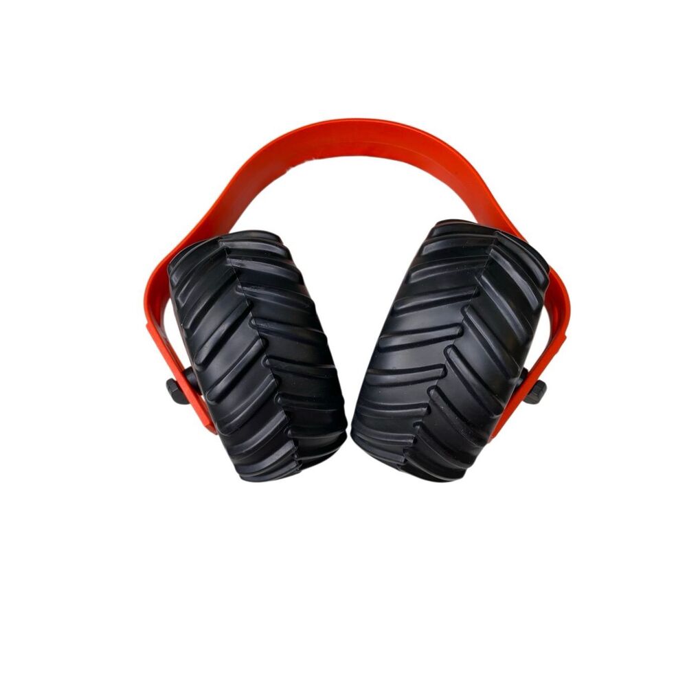 Monster Jam Youth Noise Canceling Ear Muffs Headphones Red Black Kids Children